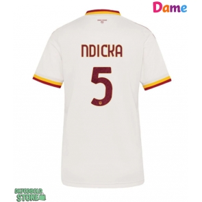 AS Roma Evan Ndicka #5 Replika Udebanetrøje Dame 2026-27 Kortærmet